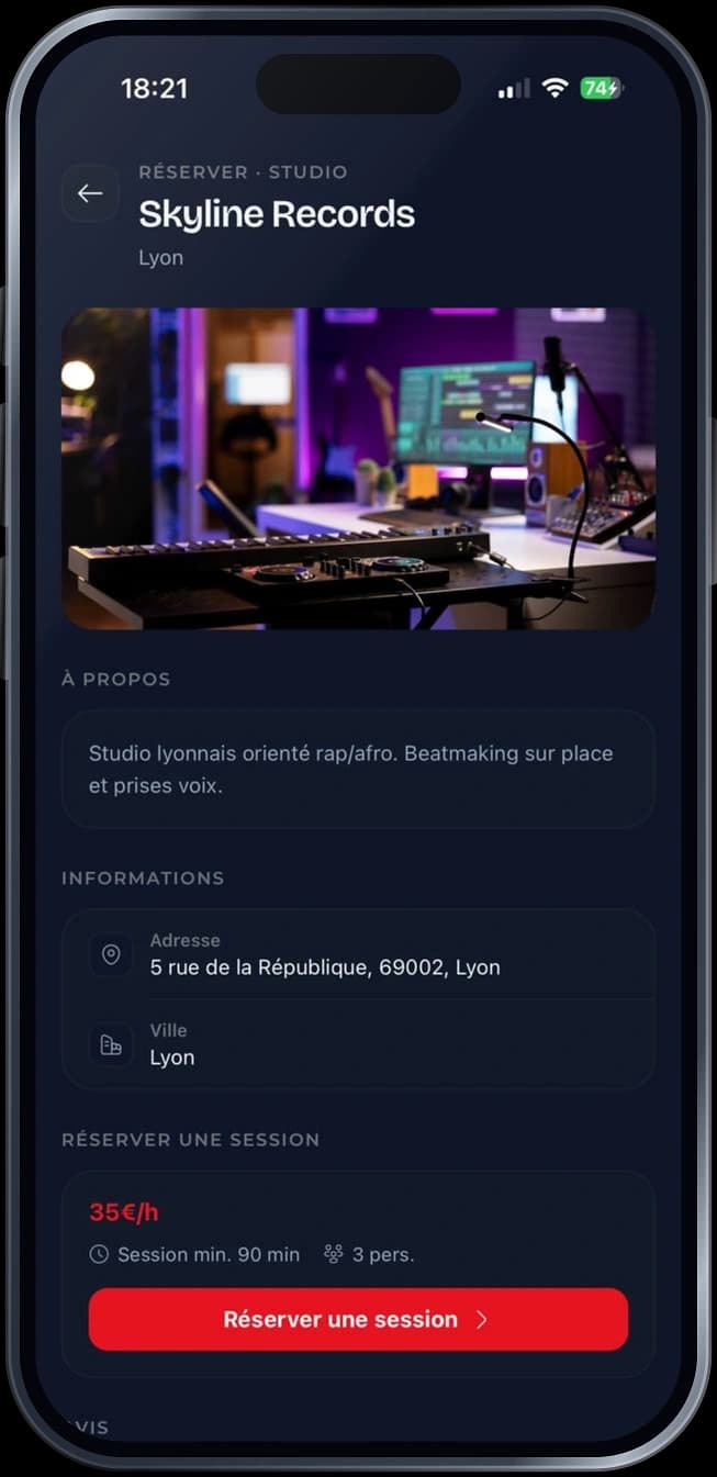 App produit