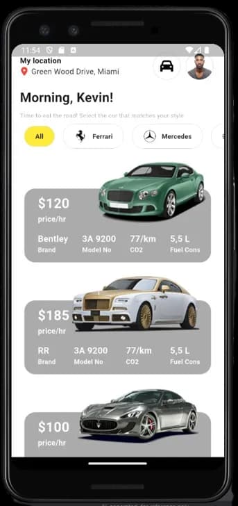 Car Rental App