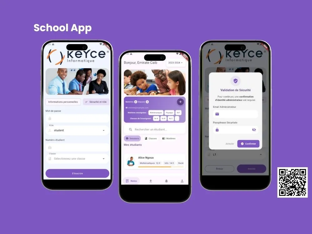 EduTrack — Gestion scolaire