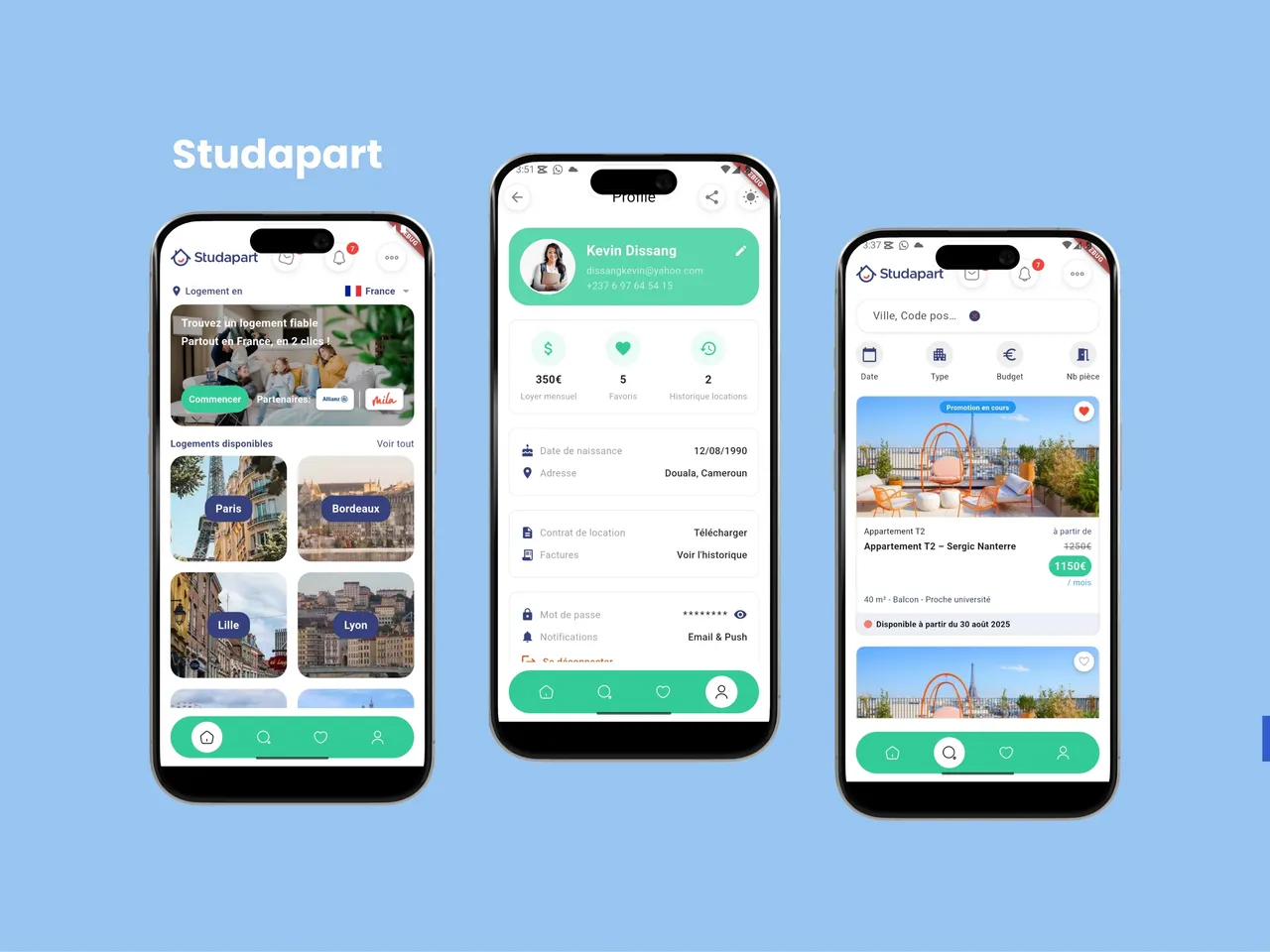 Studapart — Logements étudiants